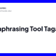 paraphrasing tool tagalog