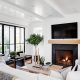 Choosing A Fireplace For A Sleek Living Room 35 Choosing A Fireplace For A Sleek Living Room