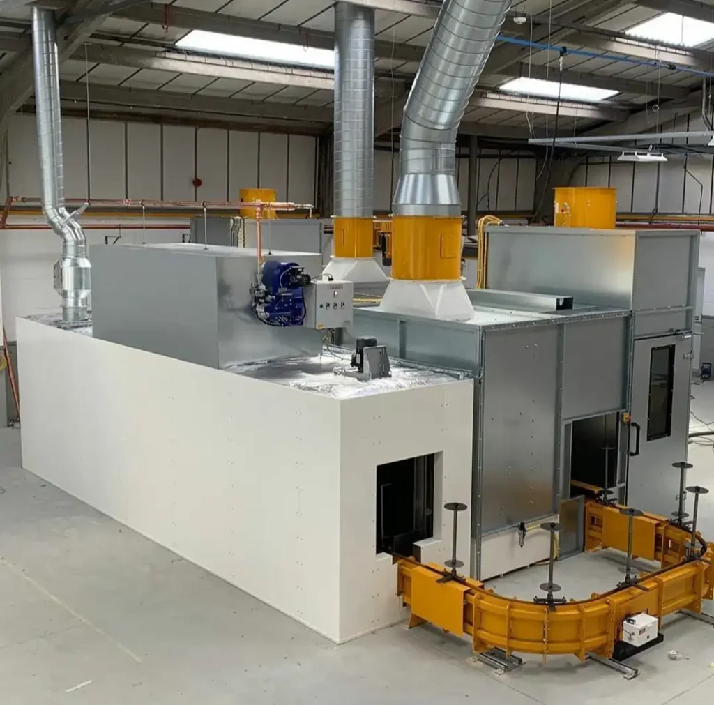 Technical Advantages of Using a Propane Powder Coating Oven in Large Facilities