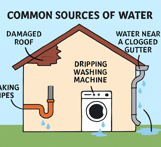 Water Damage in Homes