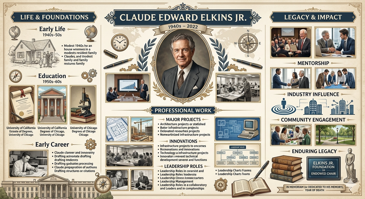 Claude Edward Elkins Jr.: A Detailed Overview of His Life, Work, and Legacy