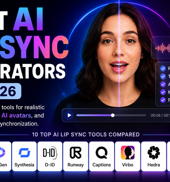 Best AI Lip Sync Generators of 2026