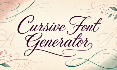 Cursive Font Generator