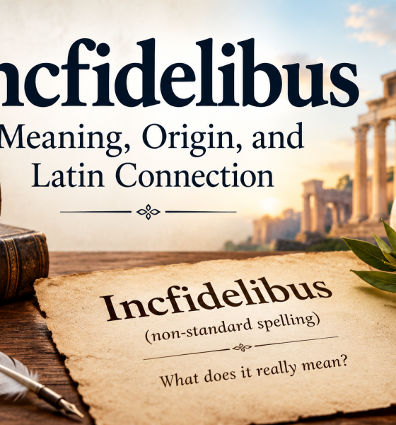 Incfidelibus: Meaning, Origin, Latin Connection, and What It Really Means