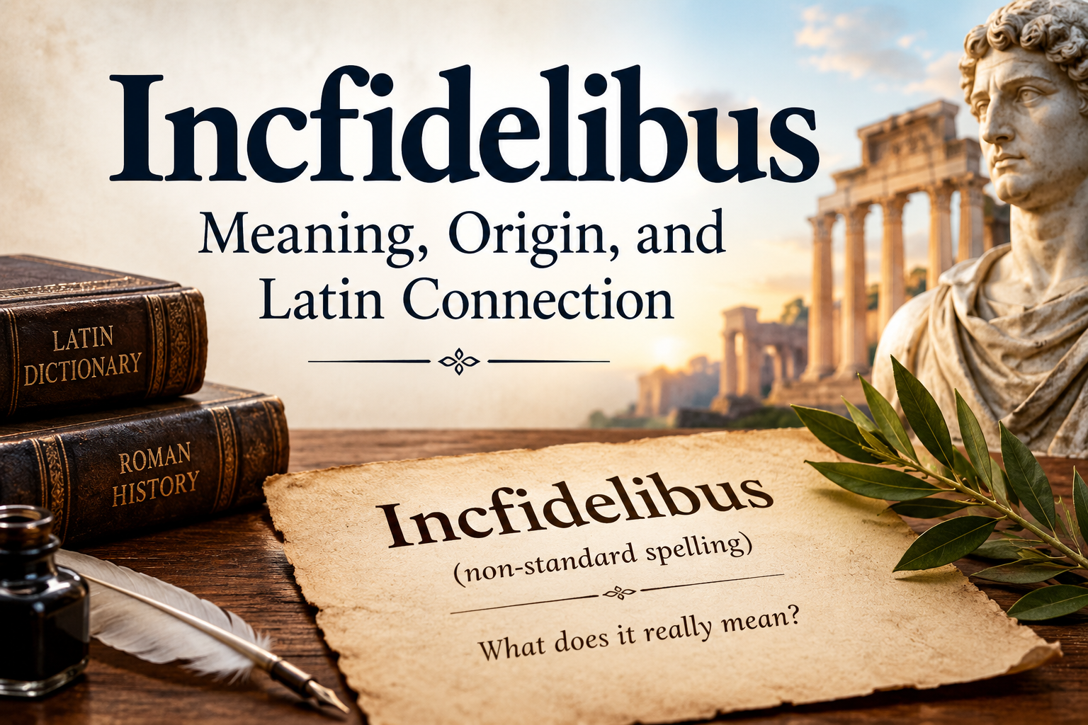 Incfidelibus: Meaning, Origin, Latin Connection, and What It Really Means 31 Incfidelibus: Meaning, Origin, Latin Connection, and What It Really Means