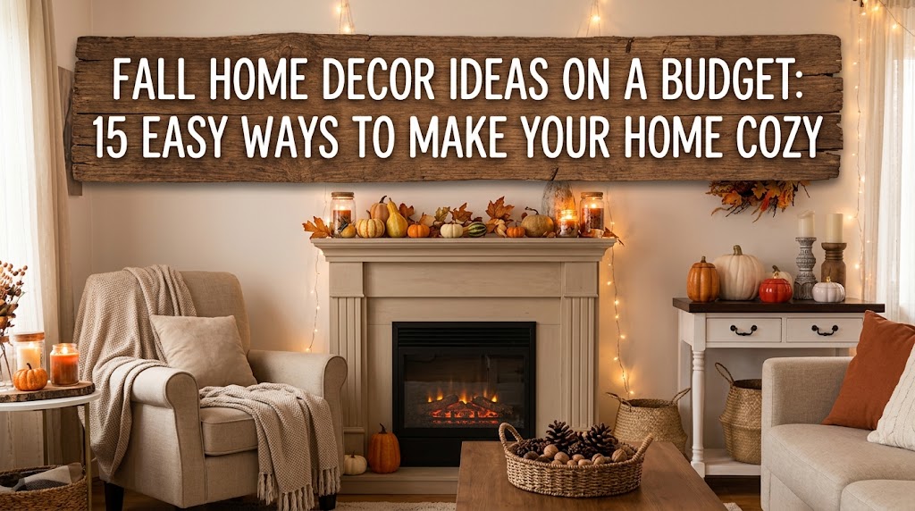 Fall Home Decor Ideas on a Budget: 15 Easy Ways to Make Your Home Cozy 31 15 Fall Home Decor Ideas on a Budget for a Cozy Home